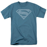 Superman Type Shield Men's 18/1 Cotton SS T