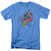 Superman Up Up And Away Men's 18/1 Cotton SS T