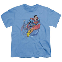 Superman Up Up And Away Youth 18/1 100% Cotton SS T