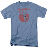 Superman Vintage Sphere Men's 18/1 Cotton SS T