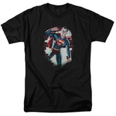 Superman Vintage Steel Men's 18/1 Cotton SS T