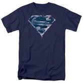 Superman Water Shield Men's 18/1 Cotton SS T