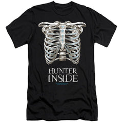 Supernatural Hunter Inside Men's Ultra-Soft 30/1 Cotton Slim Short-Sleeve T-Shirt