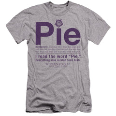 Supernatural Pie Men's Ultra-Soft 30/1 Cotton Slim Short-Sleeve T-Shirt