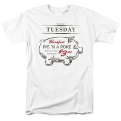 Supernatural Pig N Poke Men's 18/1 Cotton Short-Sleeve T-Shirt