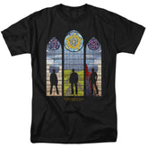 Supernatural Stained Glass Men's 18/1 Cotton Short-Sleeve T-Shirt