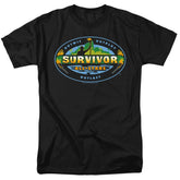 Survivor All Stars Men's 18/1 Cotton SS T