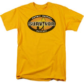 Survivor Gold Burst Men's 18/1 Cotton SS T