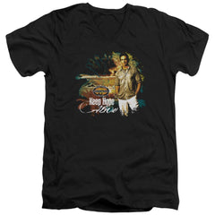 Survivor Keep Hope Alive Men's 30/1 Cotton Slim V-Neck T