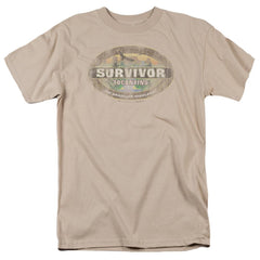 Survivor Tocantins Distressed Men's 18/1 Cotton SS T
