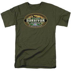 Survivor Tocantins Logo Men's 18/1 Cotton SS T