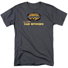 Survivor Tribe Has Spoken Men's 18/1 Cotton SS T