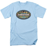 Survivor Worlds Apart Logo Men's 18/1 Cotton SS T