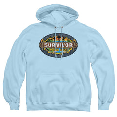 Survivor Worlds Apart Logo Men's Pull-Over 75 25 Poly Hoodie