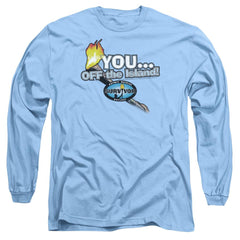 Survivor You Off The Island Men's 18/1 Cotton LS T