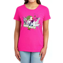 Taxi Off Duty Women's 18/1 Cotton Short-Sleeve T-Shirt