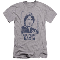 Taxi One Punch Banta Men's Ultra-Soft 30/1 Cotton Slim Short-Sleeve T-Shirt