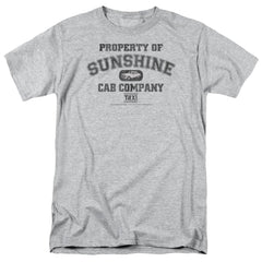 Taxi Property Of Sunshine Cab Men's 18/1 Cotton Short-Sleeve T-Shirt