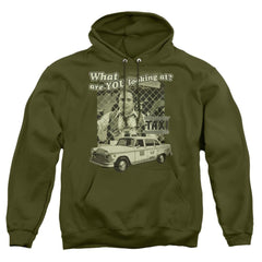 Taxi What's A Matta Men's Pull-Over 75 25 Poly Hoodie