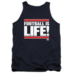 Ted Lasso Football Is Life Men's 18/1 Cotton Tank Top