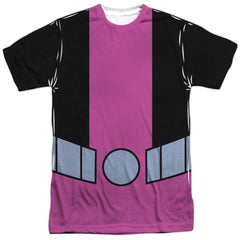 Teen Titans Go Beast Boy Uniform Men's Regular Fit Polyester Short-Sleeve T-Shirt