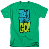Teen Titans Go Logo Men's 18/1 Cotton Short-Sleeve T-Shirt