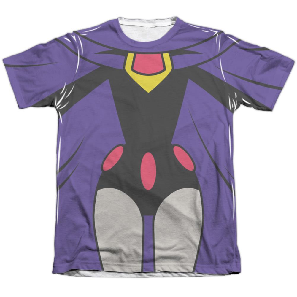 Teen Titans Go Raven Uniform Men's Regular Fit Poly Cotton Short-Sleeve T-Shirt