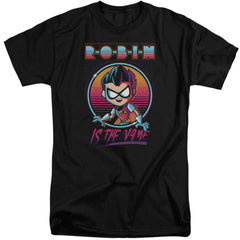 Teen Titans Go To The Movies Robin Men's 18/1 Tall Cotton Short-Sleeve T-Shirt