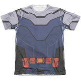 Teen Titans Go To The Movies Slade Uniform Men's Regular Fit Poly Cotton Short-Sleeve T-Shirt