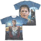 Teen Wolf Poster Sub (Front/Back Print) Men's Regular Fit Poly Cotton Short-Sleeve T-Shirt