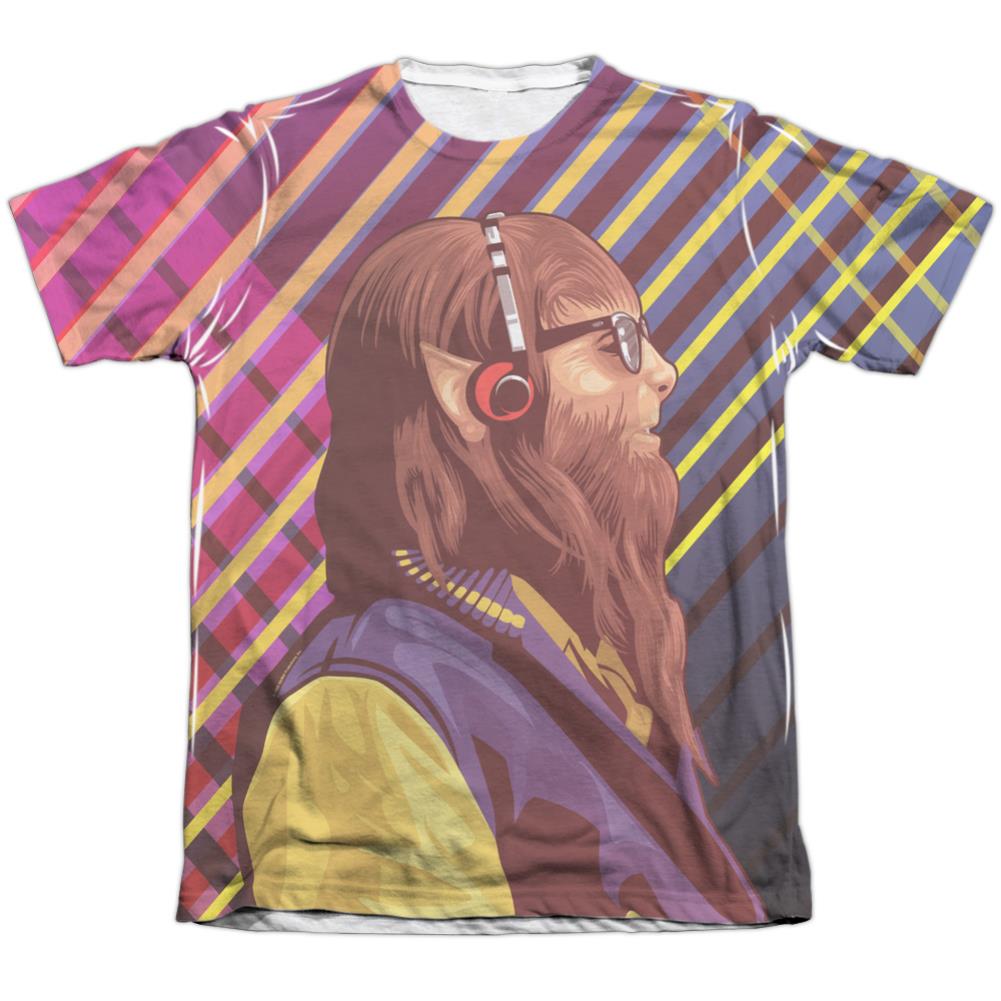 Teen Wolf Wolf Rays Men's Regular Fit Poly Cotton Short-Sleeve T-Shirt