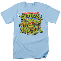 Teenage Mutant Ninja Turtles Classic Turtles Men's 18/1 Cotton Short-Sleeve T-Shirt