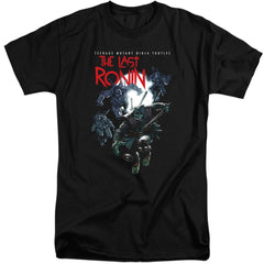 Teenage Mutant Ninja Turtles Four Turtles Leap Men's 18/1 Tall Cotton Short-Sleeve T-Shirt