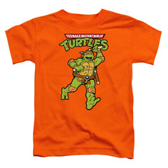 Teenage Mutant Ninja Turtles Retro Mikey Toddler 18/1 Cotton Short-Sleeve T-Shirt