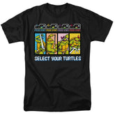 Teenage Mutant Ninja Turtles Select Your Turtles Men's 18/1 Cotton Short-Sleeve T-Shirt