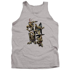 Teenage Mutant Ninja Turtles Shinobi Men's 18/1 Cotton Tank Top