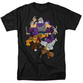 Teenage Mutant Ninja Turtles Shredder And Foot Clan Men's 18/1 Cotton Short-Sleeve T-Shirt
