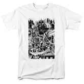 Teenage Mutant Ninja Turtles Take Down Shredder Men's 18/1 Cotton Short-Sleeve T-Shirt