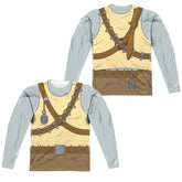 Teenage Mutant Ninja Turtles Tmnt Rocksteady Costume Men's Regular Fit Polyester Long-Sleeve T-Shirt