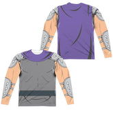 Teenage Mutant Ninja Turtles Tmnt Shredder Costume Men's Regular Fit Polyester Long-Sleeve T-Shirt