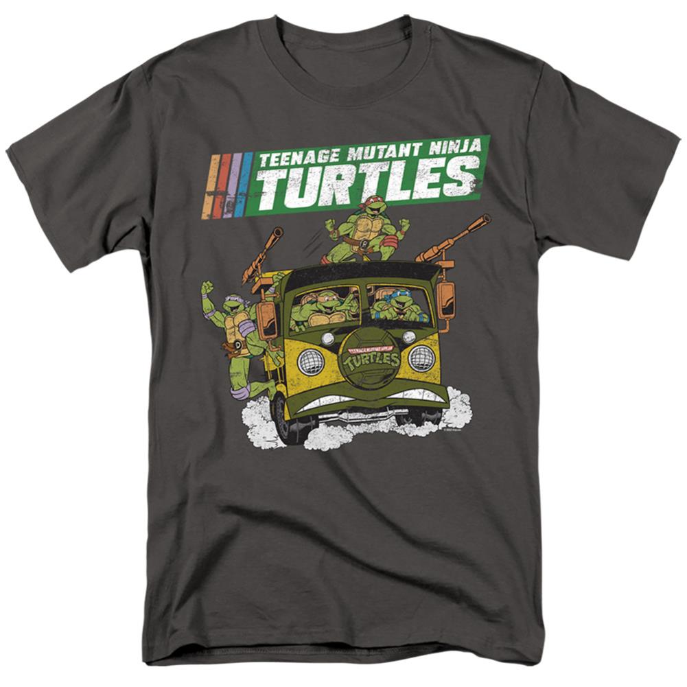 Teenage Mutant Ninja Turtles Tmnt Van Men's 18/1 Cotton Short-Sleeve T-Shirt