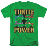 Teenage Mutant Ninja Turtles Turtle Power Men's 18/1 Cotton Short-Sleeve T-Shirt