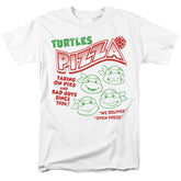 Teenage Mutant Ninja Turtles Turtles Pizza Men's 18/1 Cotton Short-Sleeve T-Shirt