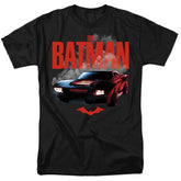 The Batman (2022) Batmobile Men's 18/1 Cotton SS T