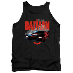 The Batman (2022) Batmobile Men's 18/1 Cotton Tank Top