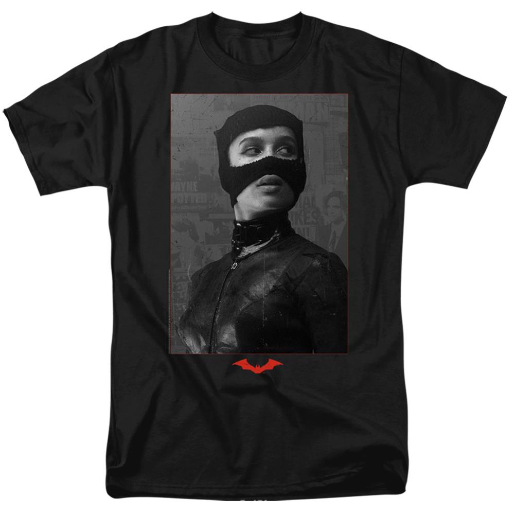 The Batman (2022) Catwoman Worn Portrait Men's 18/1 Cotton SS T