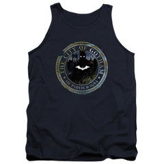 The Batman (2022) Gotham Seal Men's 18/1 Cotton Tank Top