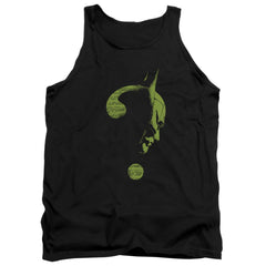 The Batman (2022) Question Mark Men's 18/1 Cotton Tank Top