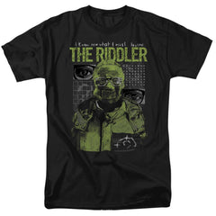 The Batman (2022) Riddler Illustration Men's 18/1 Cotton SS T