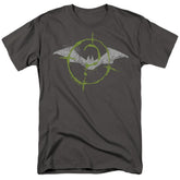 The Batman (2022) Scribbles Bat Logo Men's 18/1 Cotton SS T